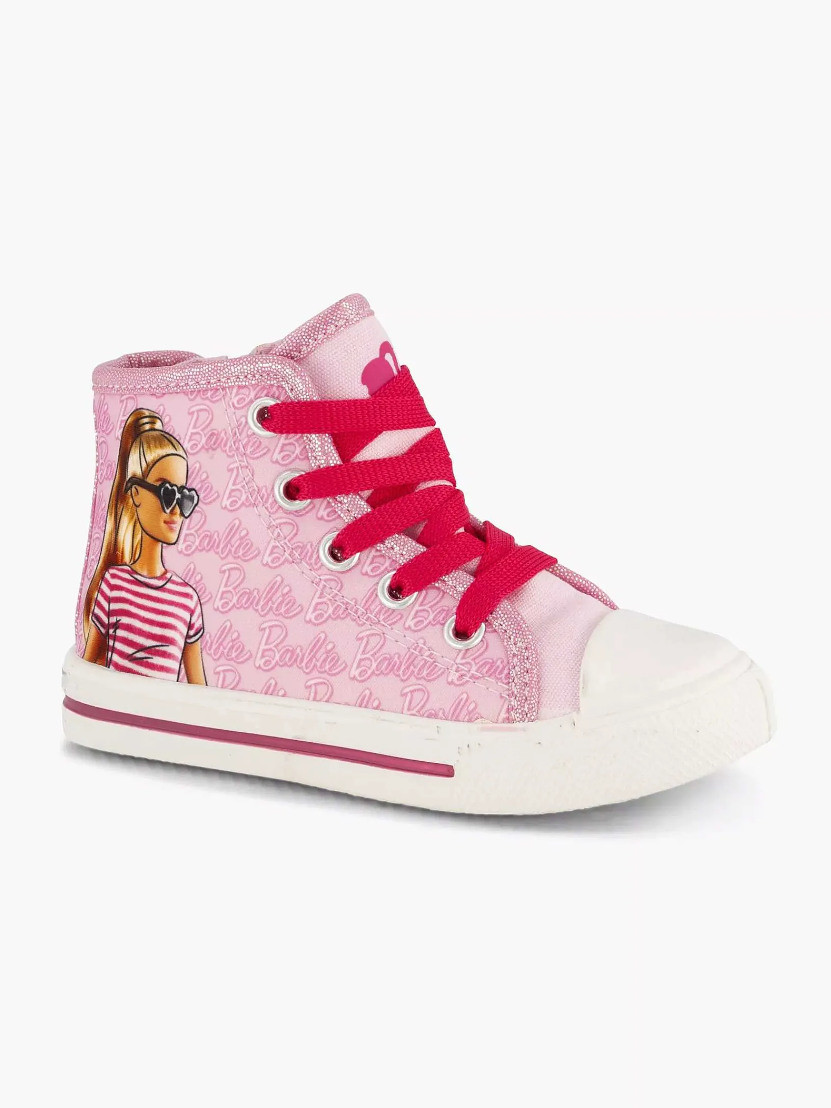 Jongensschoenen|Barbie Roze Hoge Sneaker