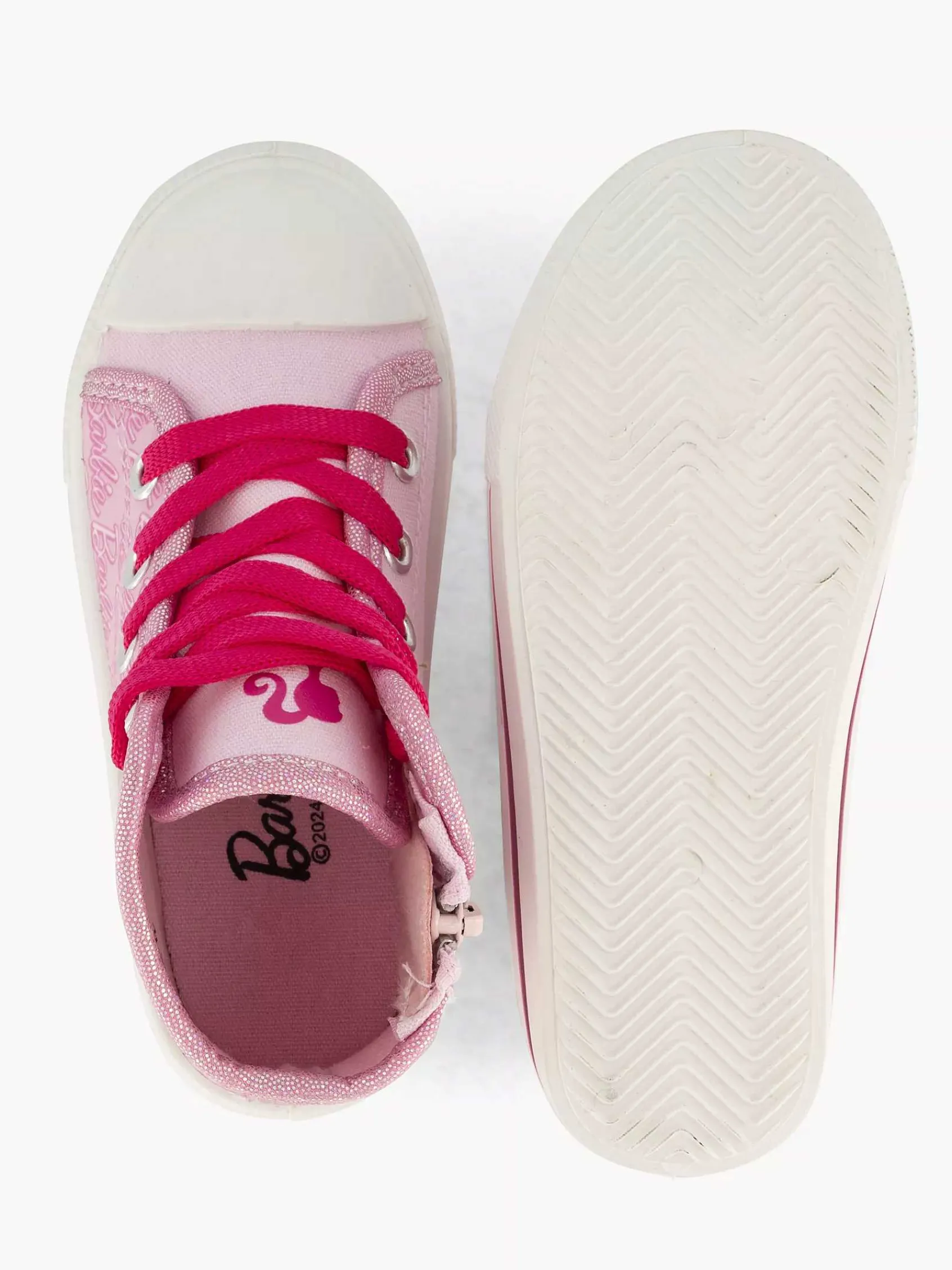 Jongensschoenen|Barbie Roze Hoge Sneaker