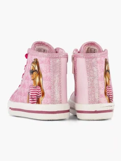Jongensschoenen|Barbie Roze Hoge Sneaker