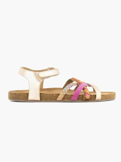 Jongensschoenen|Limelight girl Roze Leren Sandaal Kralen