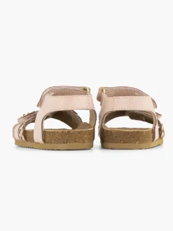 Jongensschoenen|Limelight girl Roze Leren Sandal Klittenband