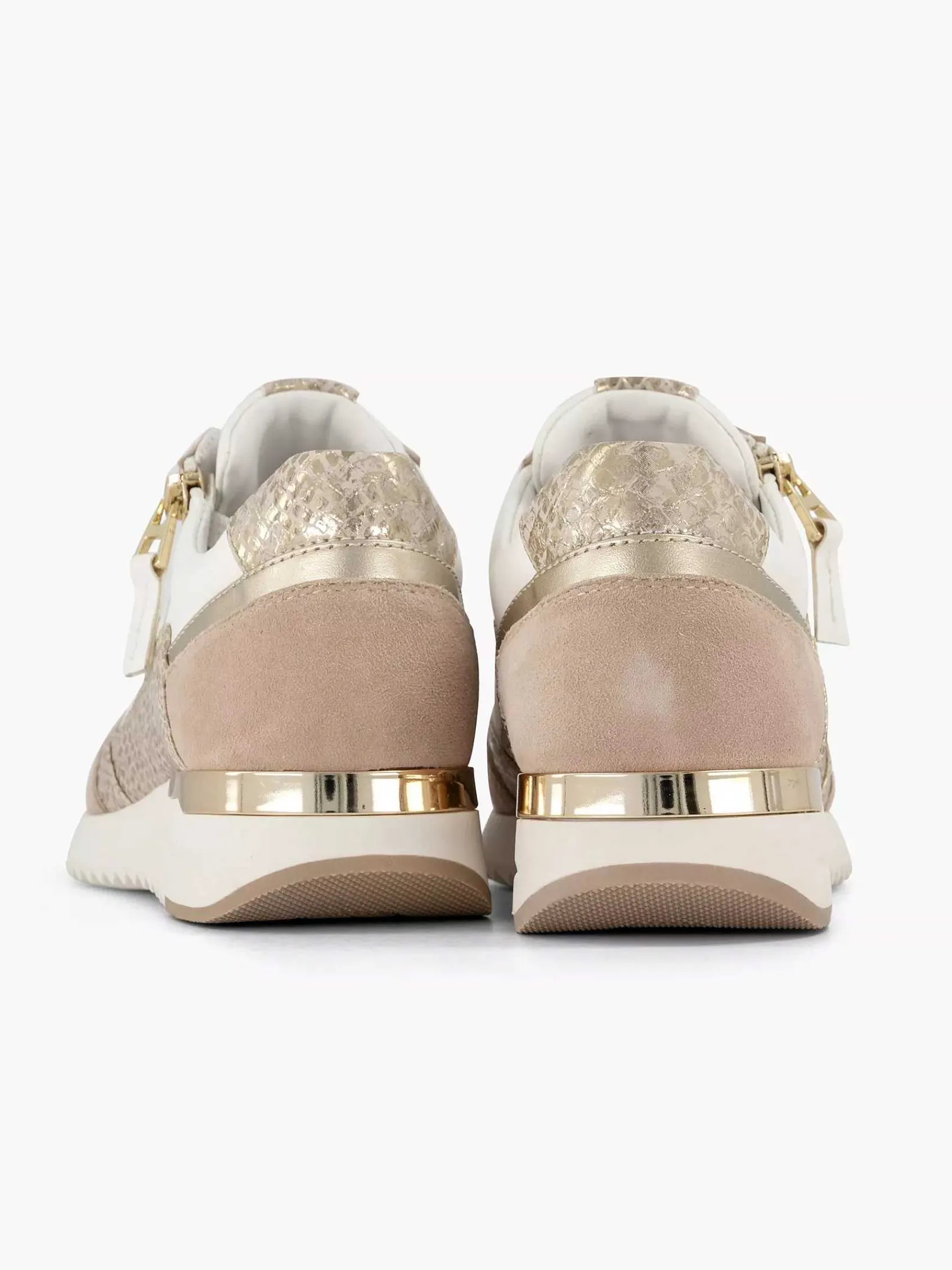 Comfort Schoenen|Medicus Roze Leren Sneaker