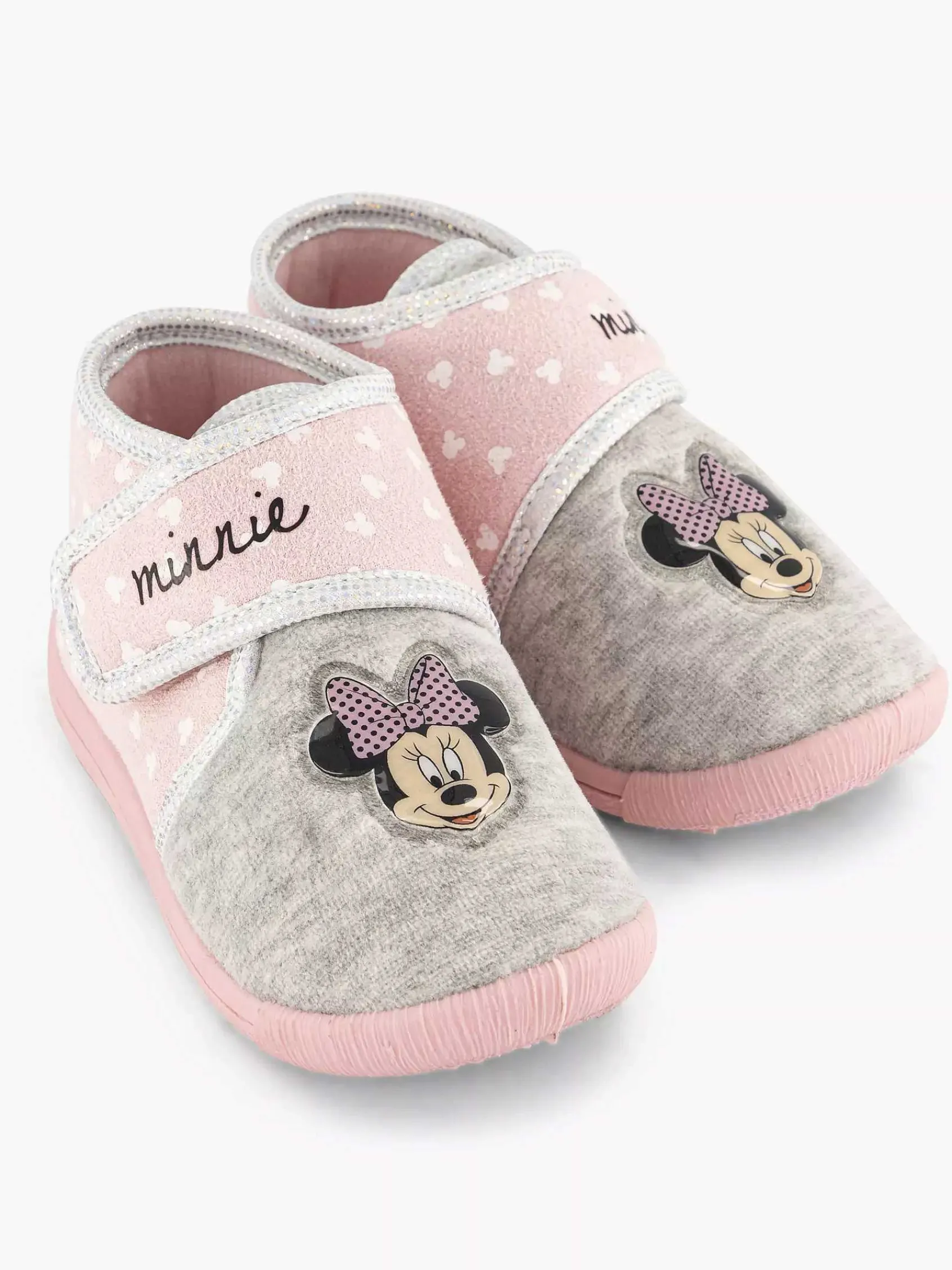 Jongensschoenen|Minnie Mouse Roze Pantoffel