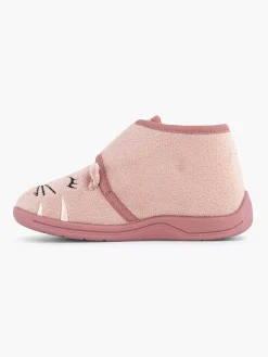 Jongensschoenen|Graceland Roze Pantoffel Velcro