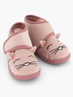 Jongensschoenen|Graceland Roze Pantoffel Velcro