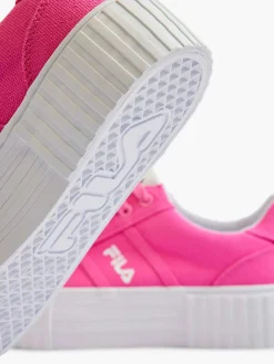 Sneakers|FILA Roze Platform Canvas Sneaker