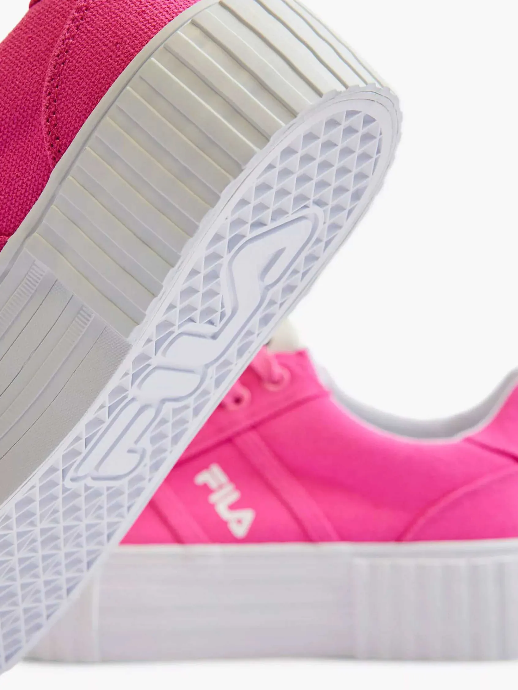 Sneakers|FILA Roze Platform Canvas Sneaker