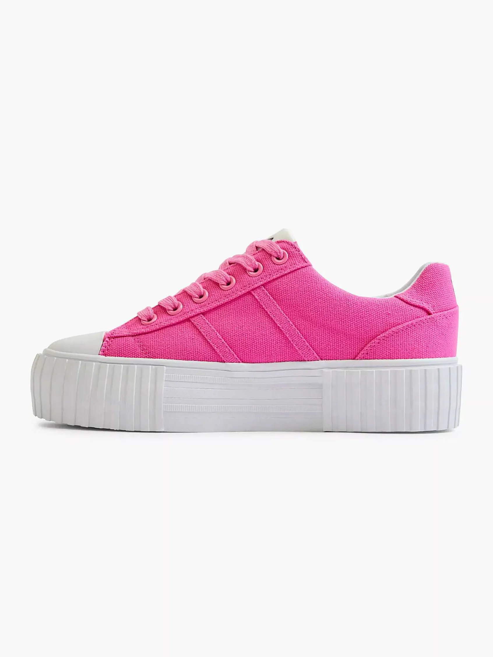 Sneakers|FILA Roze Platform Canvas Sneaker