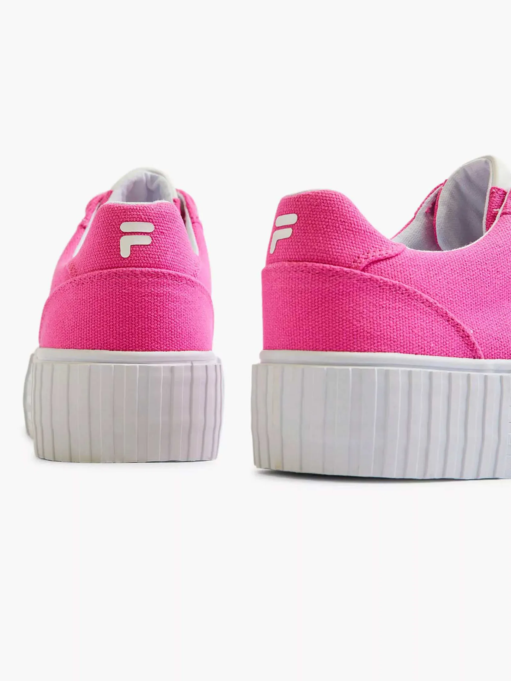 Sneakers|FILA Roze Platform Canvas Sneaker