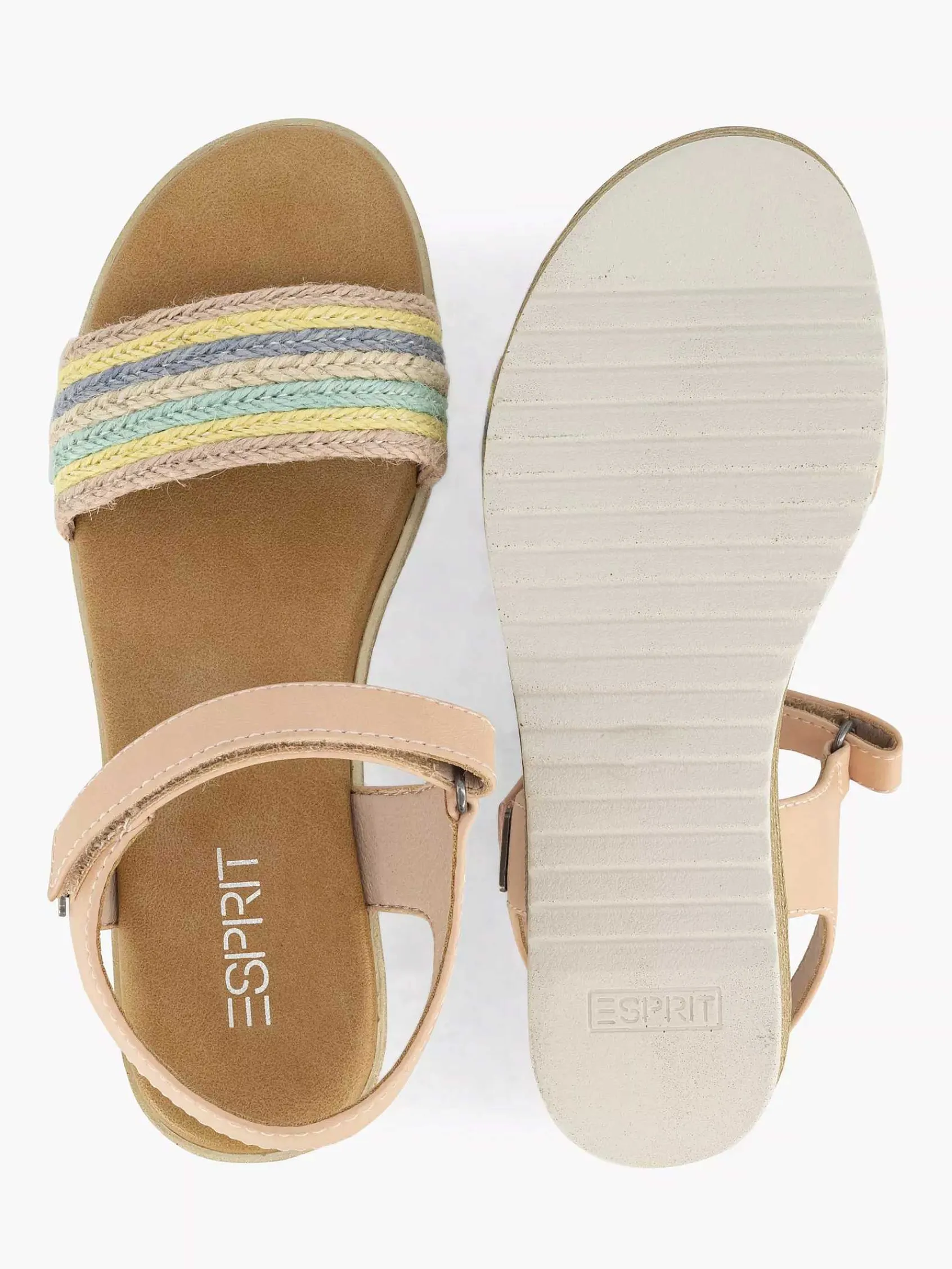 Jongensschoenen|Esprit Roze Platform Sandaal