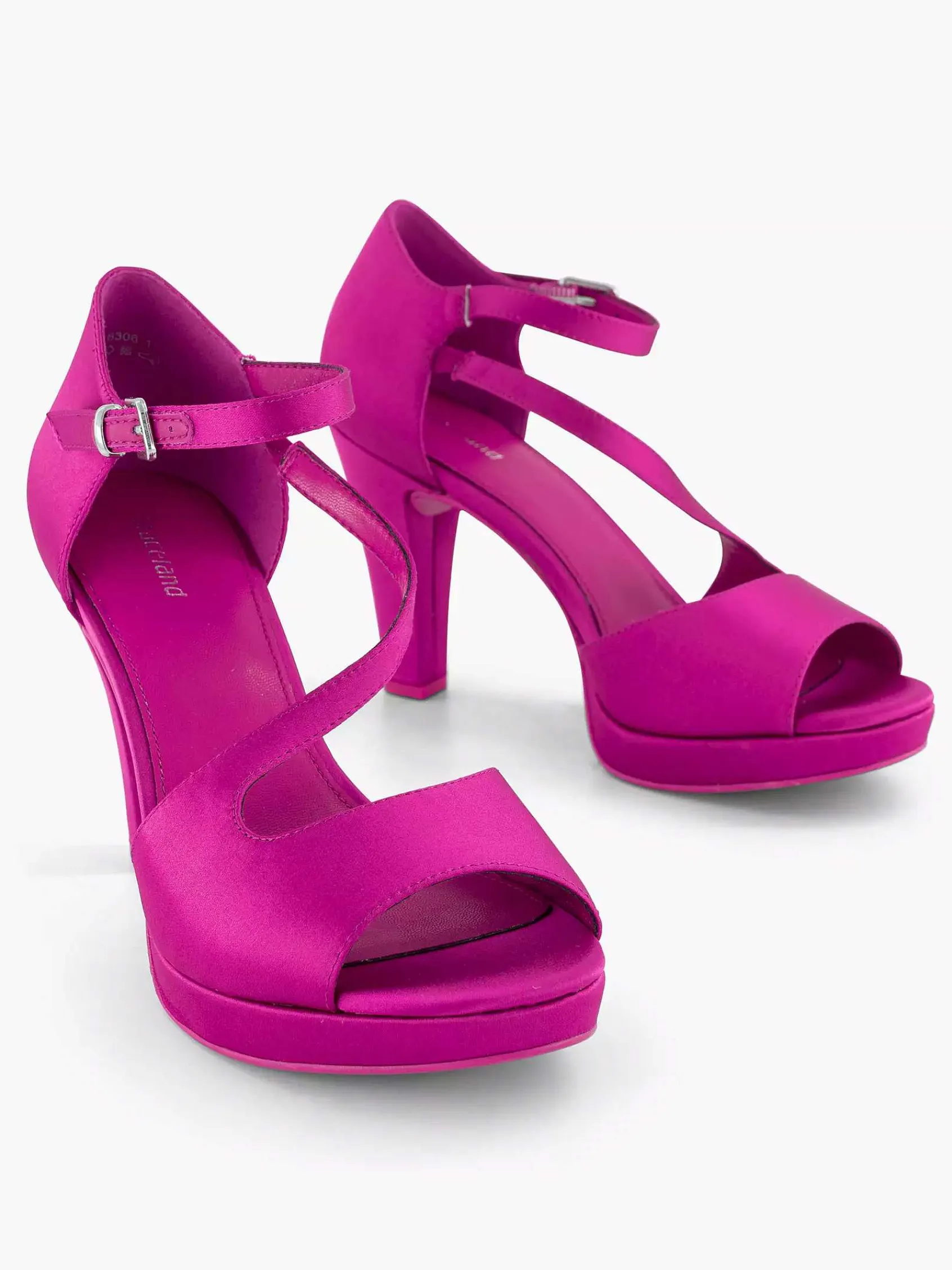 Pumps|Graceland Roze Pump Satijn