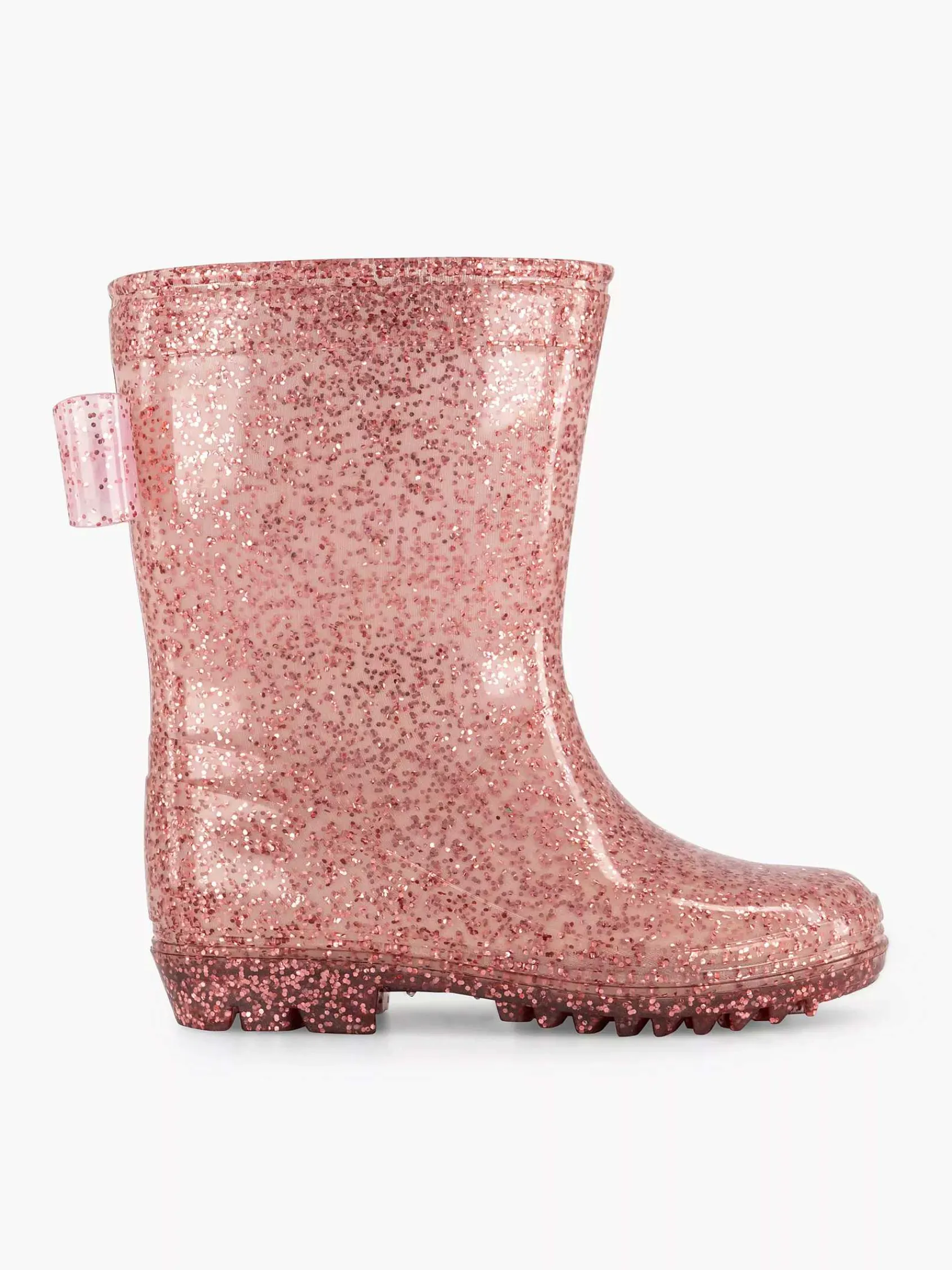 Jongensschoenen|Landrover Roze Regenlaars Glitter Strik