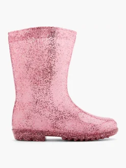 Jongensschoenen|Landrover Roze Regenlaars Glitters