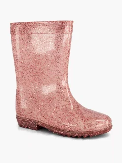 Jongensschoenen|Landrover Roze Regenlaars Glitters