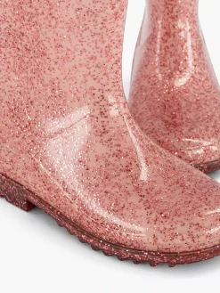 Jongensschoenen|Landrover Roze Regenlaars Glitters