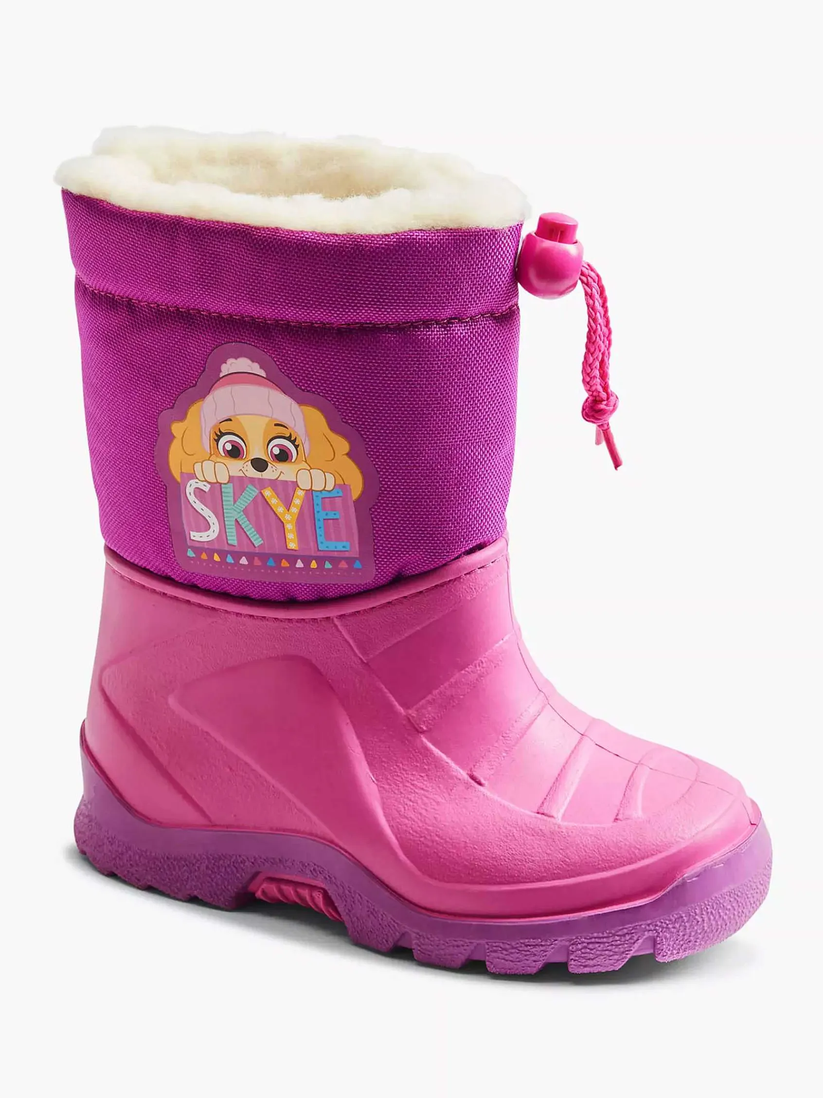 Babyschoenen|PAW Patrol Roze Regenlaars Gevoerd