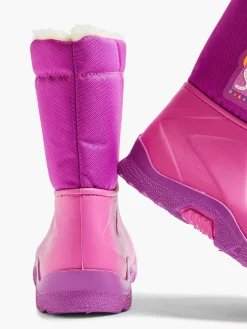 Babyschoenen|PAW Patrol Roze Regenlaars Gevoerd