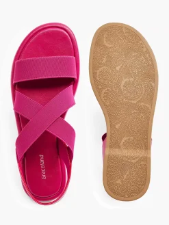 Sandalen|Graceland Roze Sandaal