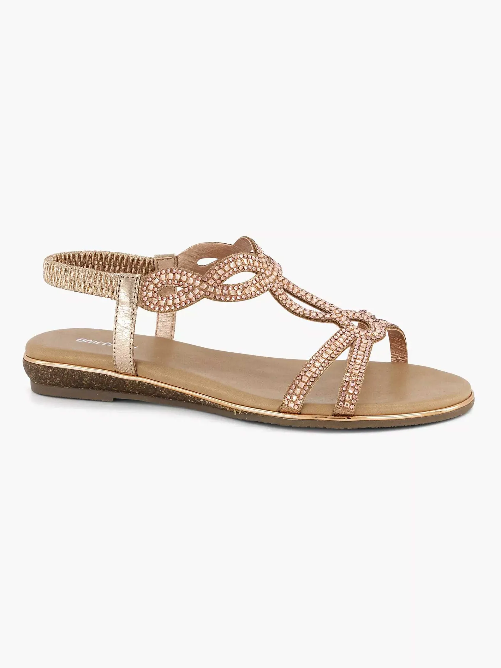 Sandalen|Graceland Roze Sandaal