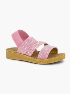 Jongensschoenen|Graceland Roze Sandaal Steentjes