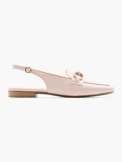 Pumps|Graceland Roze Slingback Sierketting