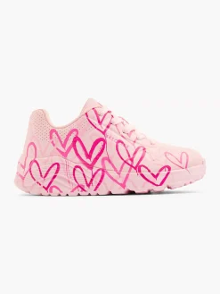 Jongensschoenen|Skechers Roze Sneaker