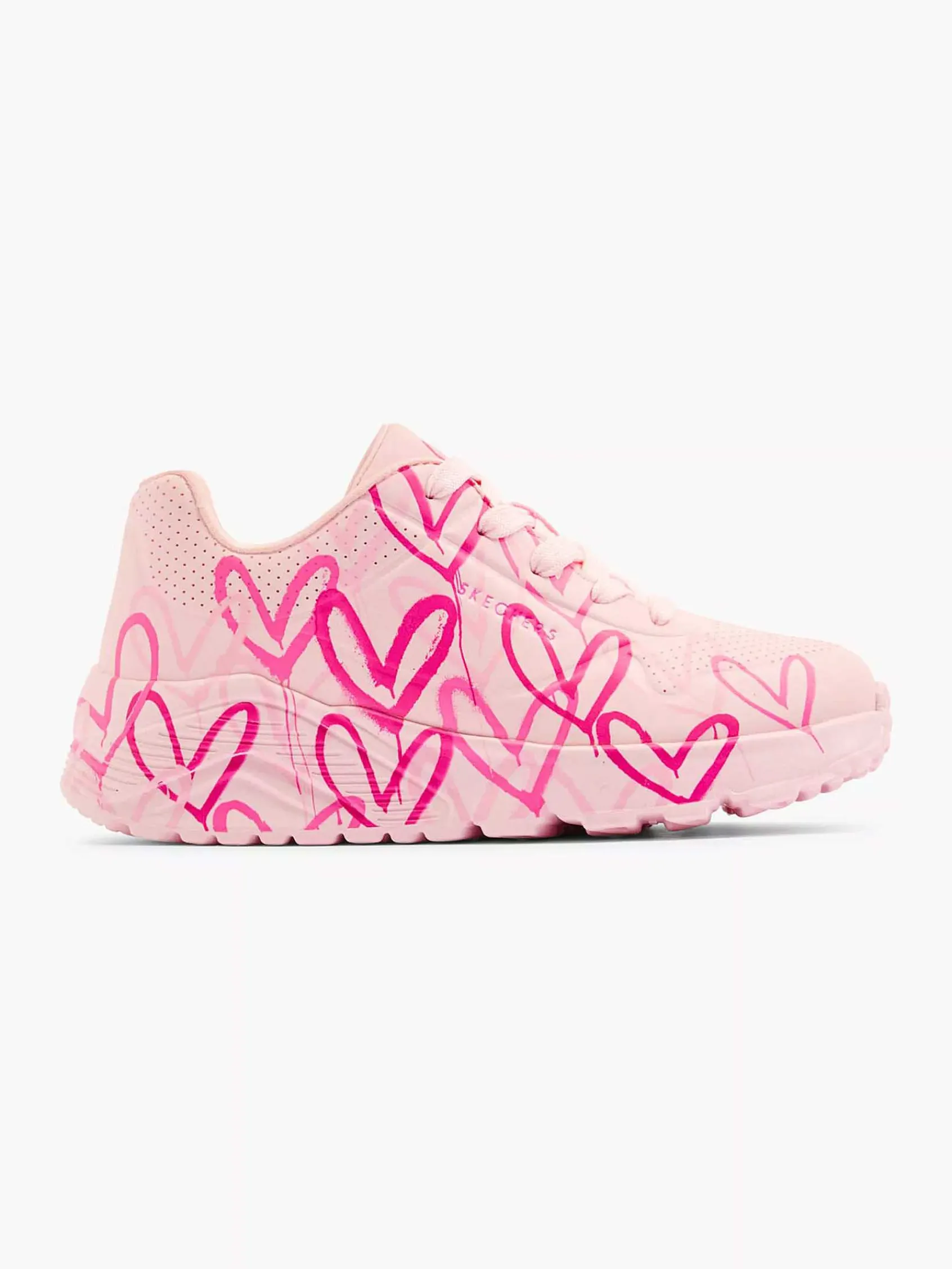 Jongensschoenen|Skechers Roze Sneaker