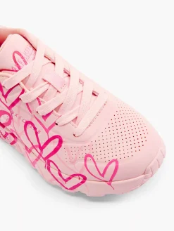 Jongensschoenen|Skechers Roze Sneaker