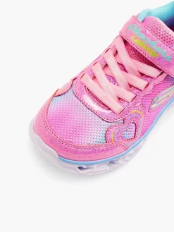 Jongensschoenen|Skechers Roze Sneaker Lichtjes