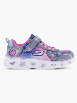 Babyschoenen|Skechers Roze Sneaker Lichtjes