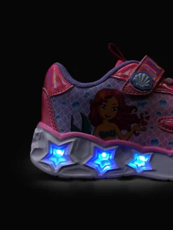 Jongensschoenen|Graceland Roze Sneaker Met Lichtjes Zeemeermin