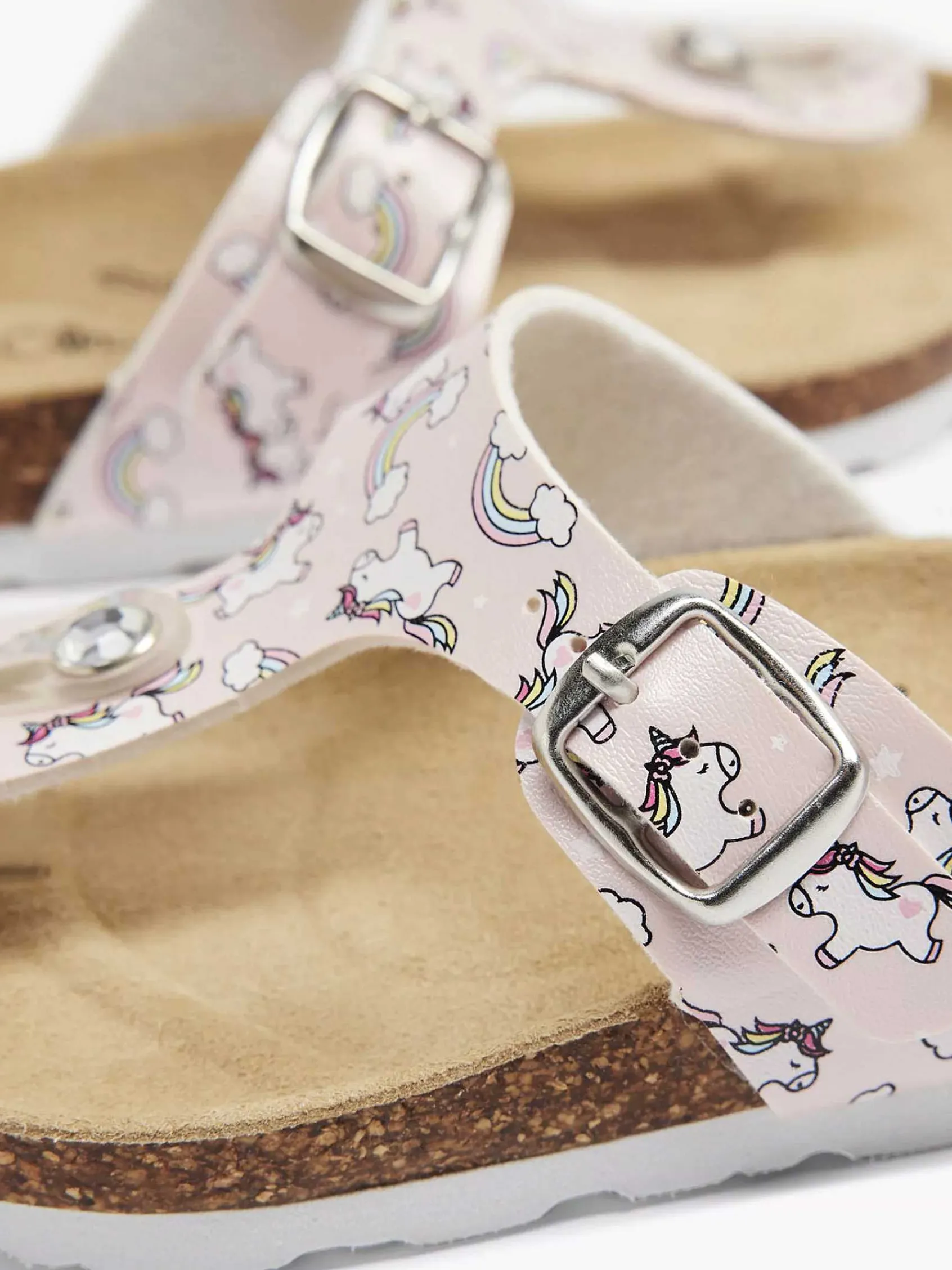 Jongensschoenen|Cupcake Couture Roze Teenslipper Elastiek