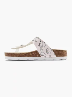 Jongensschoenen|Cupcake Couture Roze Teenslipper Elastiek