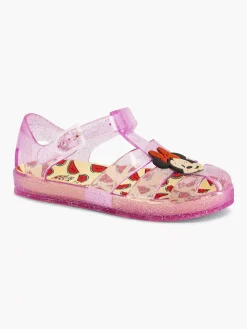 Babyschoenen|Minnie Mouse Roze Waterschoen Riempje