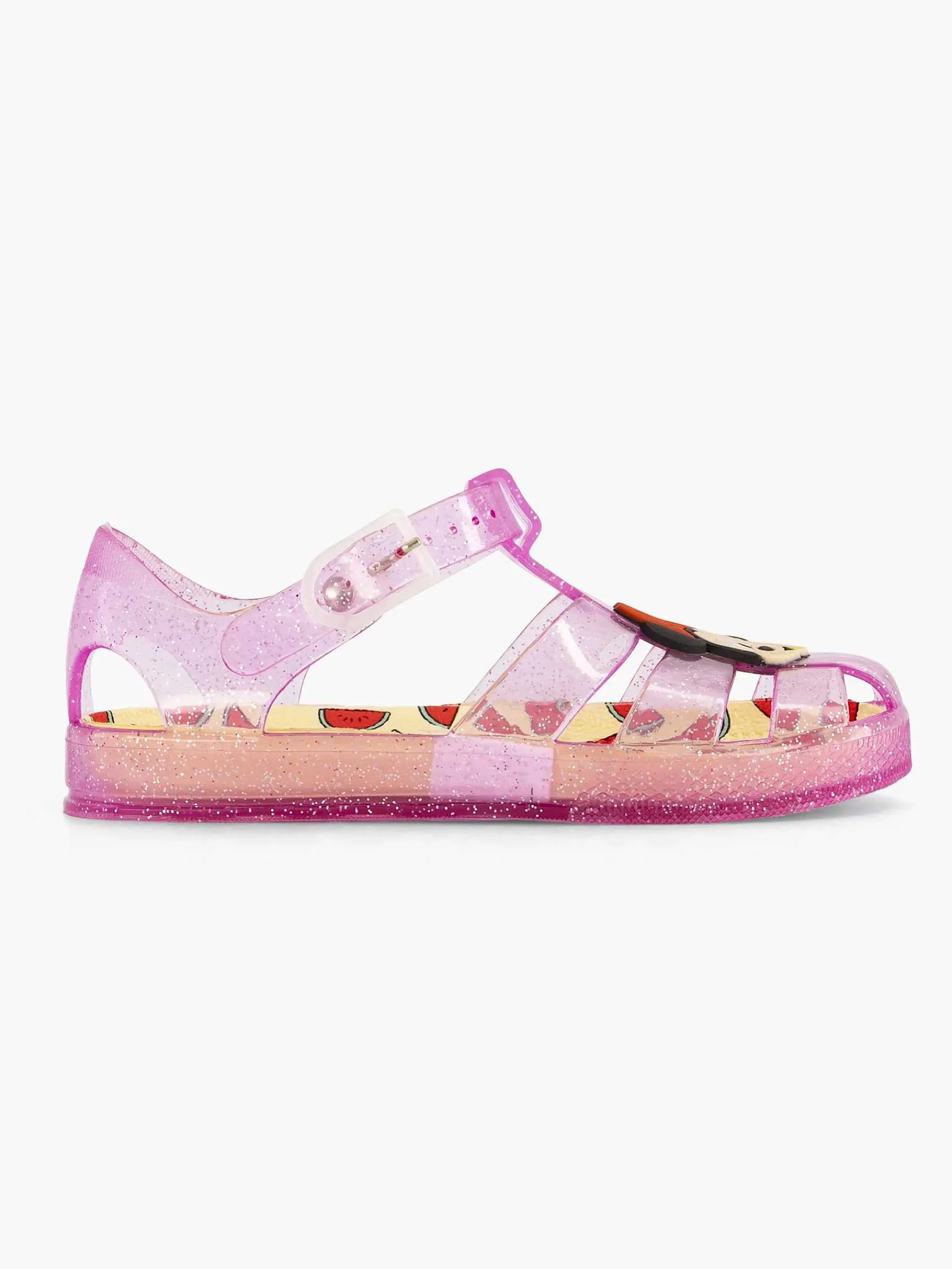 Babyschoenen|Minnie Mouse Roze Waterschoen Riempje