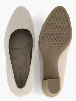 Comfort Schoenen|Medicus Taupe Beige Comfort Pump