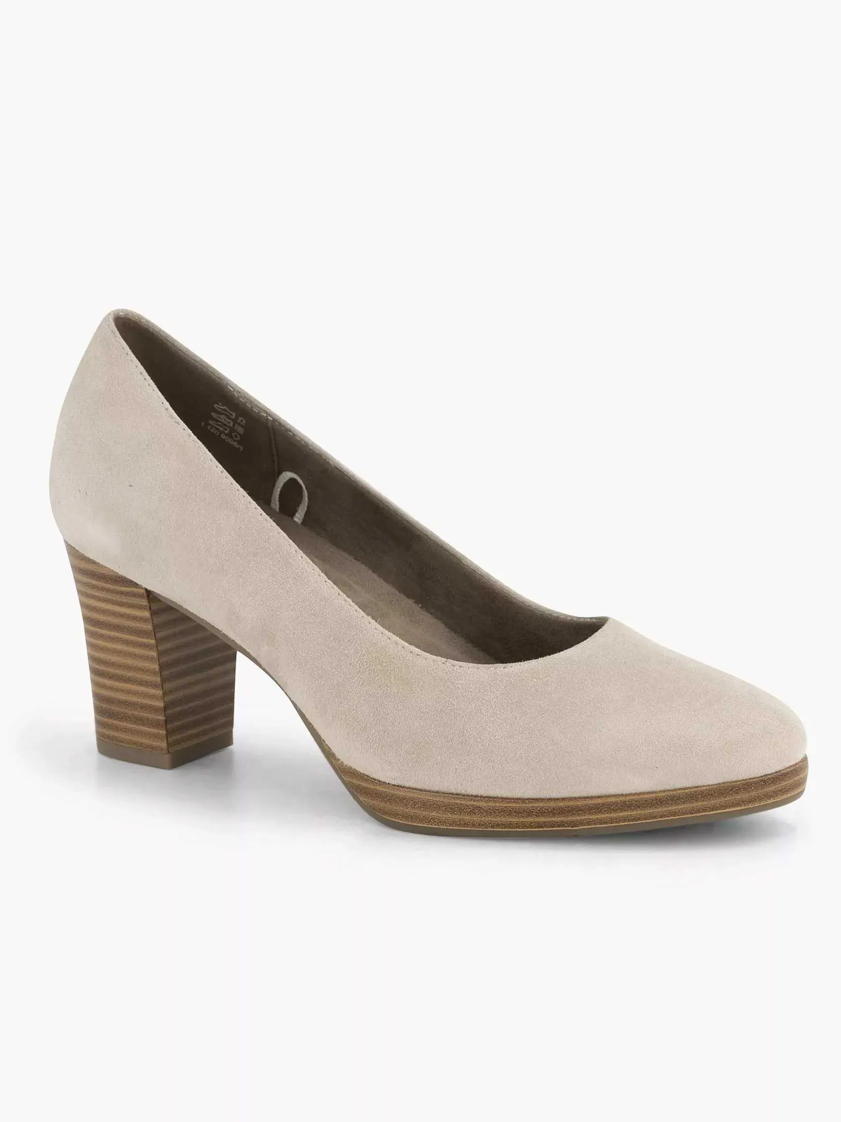 Comfort Schoenen|Medicus Taupe Beige Comfort Pump