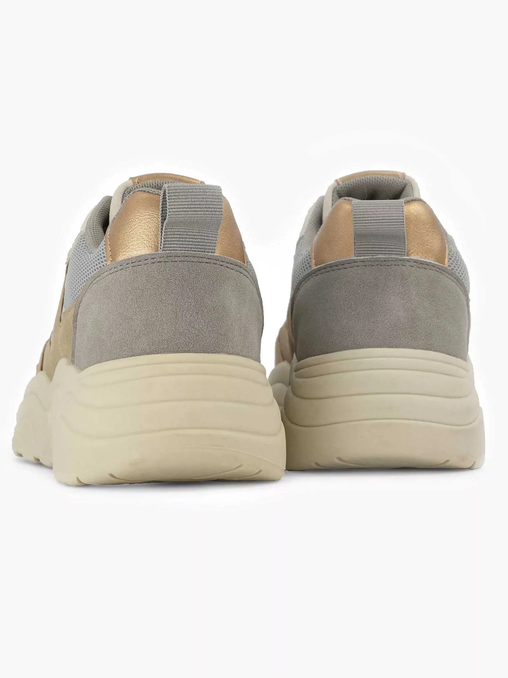 Sneakers|Oxmox Taupe Chunky Sneaker