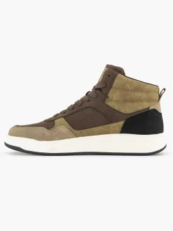 Sneakers|Memphis One Taupe Hoge Sneaker