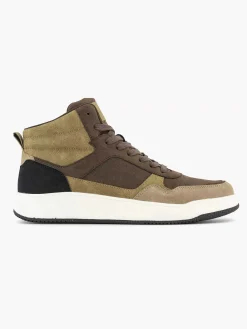 Sneakers|Memphis One Taupe Hoge Sneaker