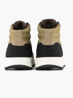 Sneakers|Memphis One Taupe Hoge Sneaker