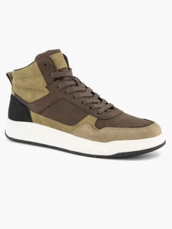 Sneakers|Memphis One Taupe Hoge Sneaker
