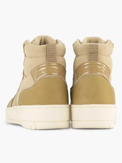 Sneakers|Oxmox Taupe Hoge Sneaker