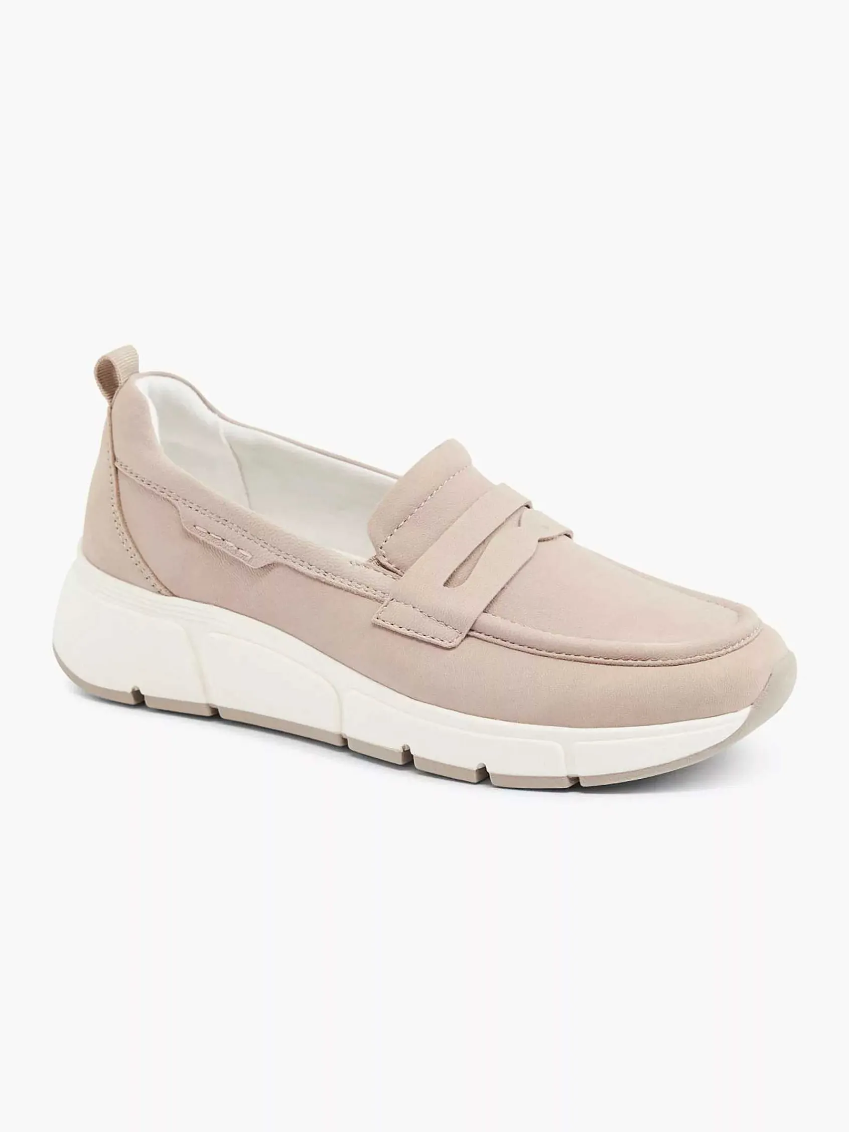 Comfort Schoenen|Medicus Taupe Leren Comfort Instapper
