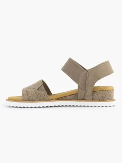 Sandalen|Skechers Taupe Sandaal