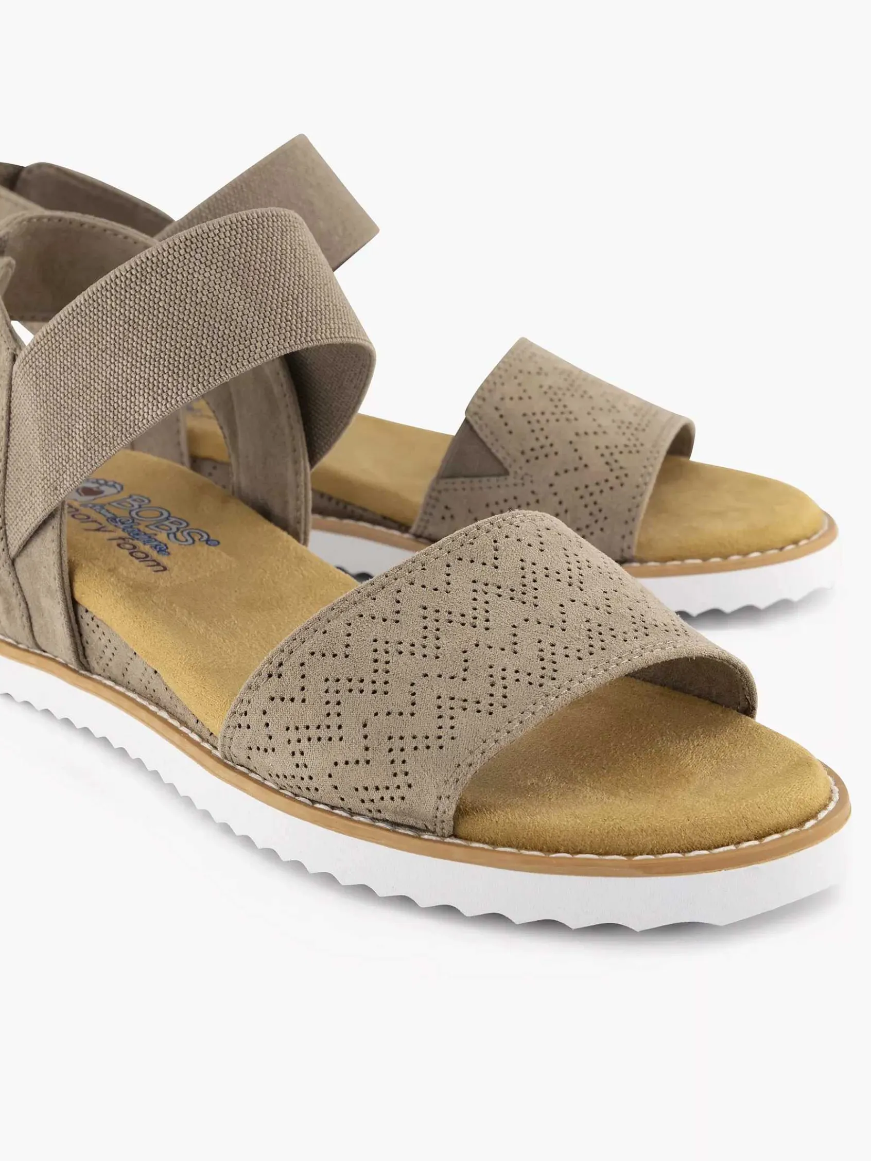 Sandalen|Skechers Taupe Sandaal