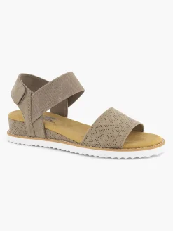 Sandalen|Skechers Taupe Sandaal