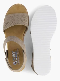 Sandalen|Skechers Taupe Sandaal