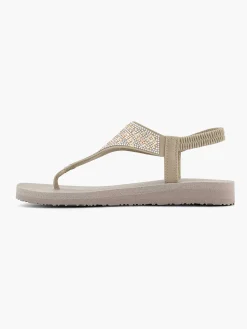 Sandalen|Skechers Taupe Sandaal