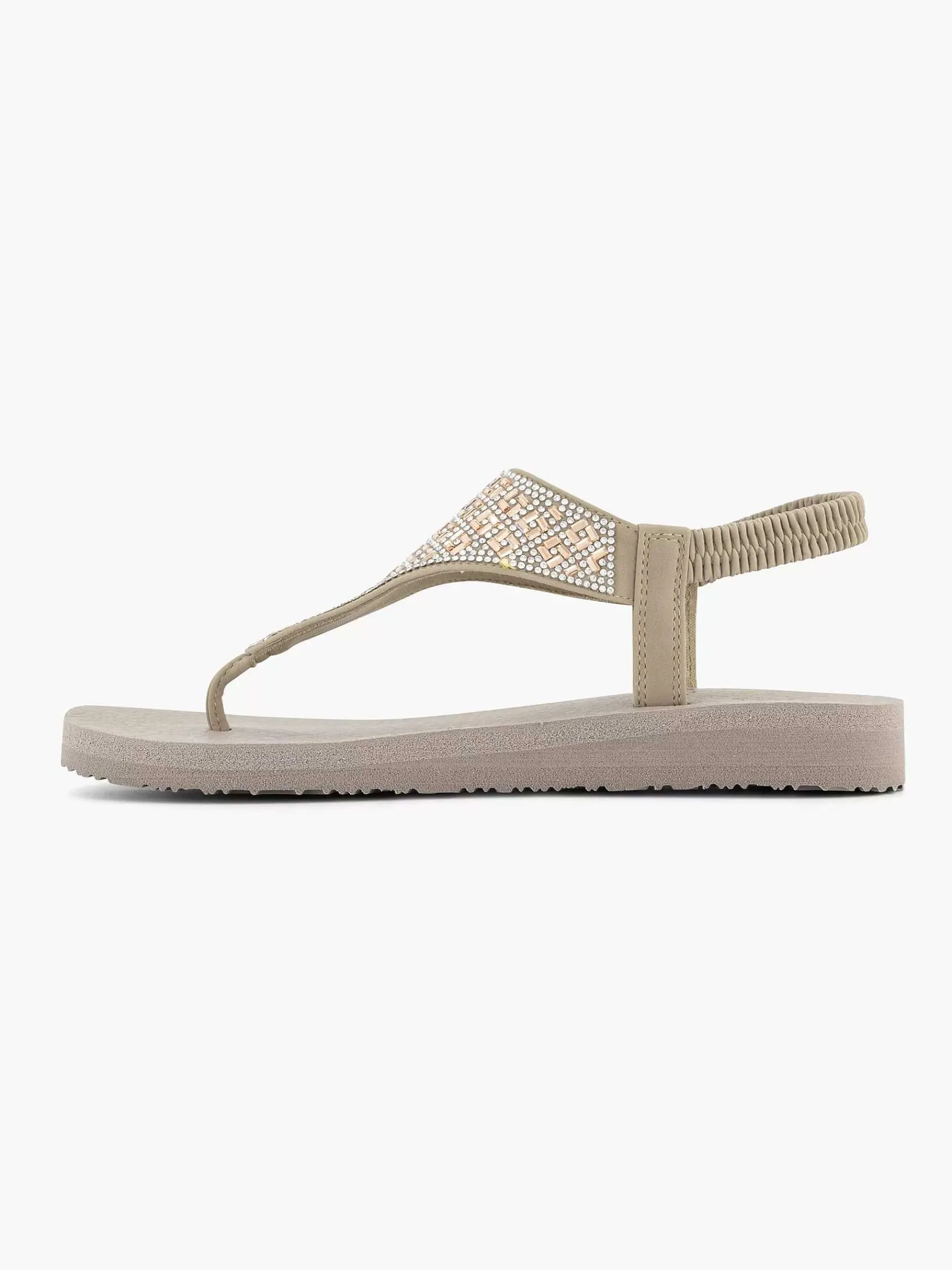Sandalen|Skechers Taupe Sandaal